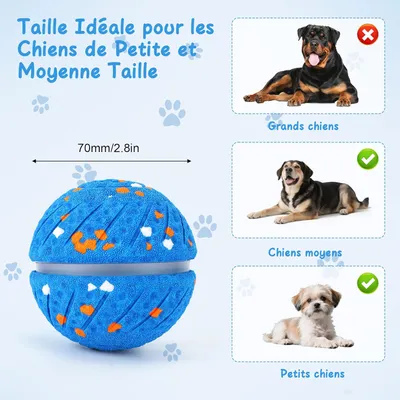 Balle interactive intelligente – 3 modes – Étanche – Lumières Balle interactive intelligente – 3 modes – Étanche – Lumières