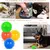 Lot 4 balles 11 cm – Couineuses, picots – Flottantes Lot 4 balles 11 cm – Couineuses, picots – Flottantes