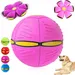 Verformbarer fliegender Untertassenball – Zauberfrisbee – Pink
