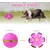 Balle soucoupe volante déformable – Magic frisbee – Rose Balle soucoupe volante déformable – Magic frisbee – Rose