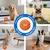 LED-Ball, 3 Modi, wasserdicht, aufladbar – für kleine/mittelgroße Hunde