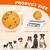 HausPets Juego de 3 pelotas indestructibles – Juego – Todos los tamaños HausPets Juego de 3 pelotas indestructibles – Juego – Todos los tamaños