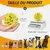 2 balles chien indestructible, 7 cm, jaune, jouet interactif