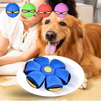 Balle soucoupe volante déformable – Magic frisbee – Bleu