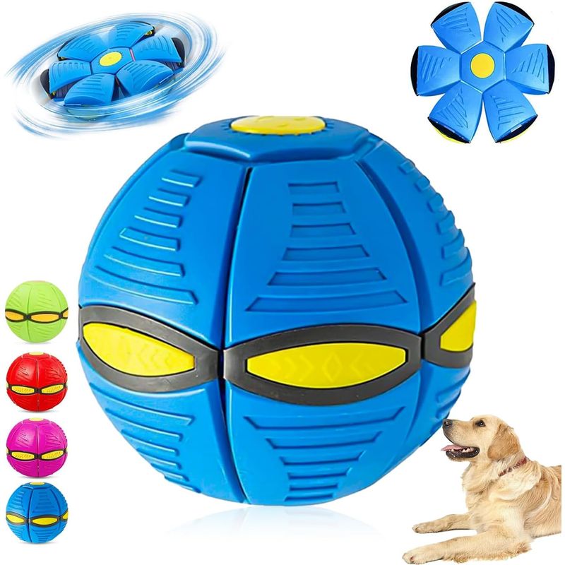Verformbarer fliegender Untertassenball – Magic Frisbee – Blau