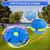 Balle soucoupe volante déformable – Magic frisbee – Bleu