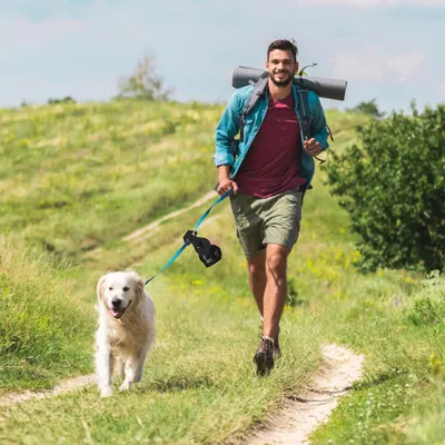 HausPets Silikonbehälter für Hundekotbeutel (2-teilig)