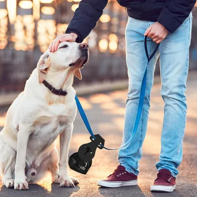 HausPets Silikonbehälter für Hundekotbeutel (2-teilig)