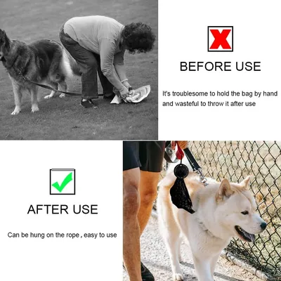HausPets Récipient pour sacs à excréments pour chien HausPets Récipient pour sacs à excréments pour chien