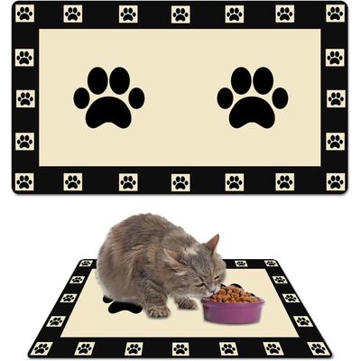 Hausofpets Nappe pour bol de nourriture pour animaux de compagnie