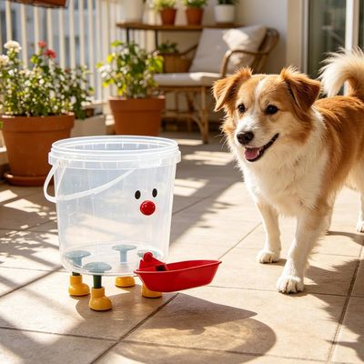 Smile Dispenser, Automatic Cats, Bowl Apartment, Living Room Cute Dog Water