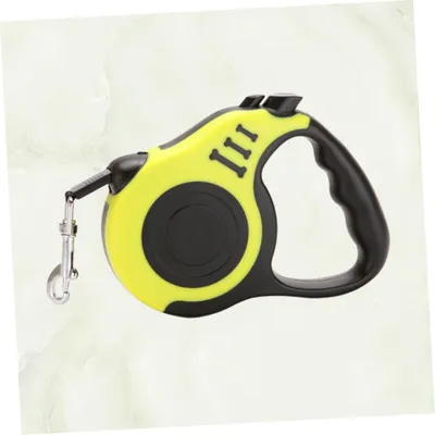 HausPets Hunde-Rollleine 5M Nylon Gelb Flexibel Sicher Leicht HausPets Hunde-Rollleine 5M Nylon Gelb Flexibel Sicher Leicht