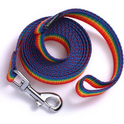HausPets Welpenleine 1,8m, Regenbogen, traditionell