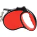 HausPets Laisse Chien Rétractable 3M Rouge Ergonomique Anti-Nœuds
