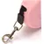 HausPets Hunde-Katzen-Rollleine 5M Nylon Rosa Automatisch