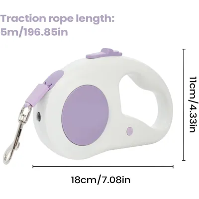 HausPets Laisse Chien Rétractable 3M Nylon Rouge Antidérapante Petit Moyen HausPets Laisse Chien Rétractable 3M Nylon Rouge Antidérapante Petit Moyen