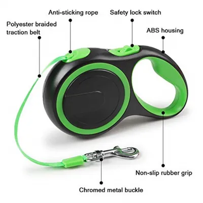 HausPets Laisse Rétractable pour Chien Robuste