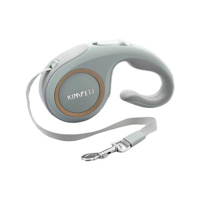HausPets Laisse Chien Rétractable Auto 3M/5M Vert Promenade Randonnée Petit