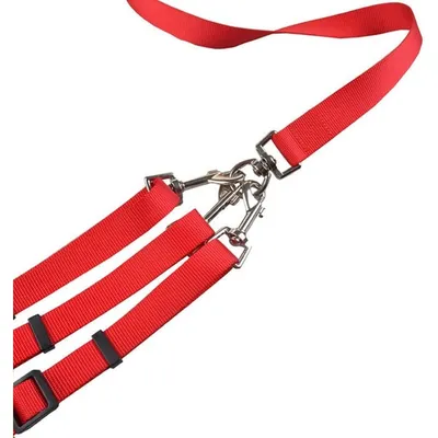 3-way dog leash: tangle-free, coupler, adjustable for 1-3 dogs 3-way dog leash: tangle-free, coupler, adjustable for 1-3 dogs