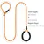HausPets Laisse coulissante Ø12mm 185cm orange