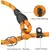 HausPets Laisse coulissante Ø12mm 185cm orange