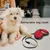 HausPets Laisse Chien Rétractable 3M Rouge Ergonomique Anti-Nœuds HausPets Laisse Chien Rétractable 3M Rouge Ergonomique Anti-Nœuds