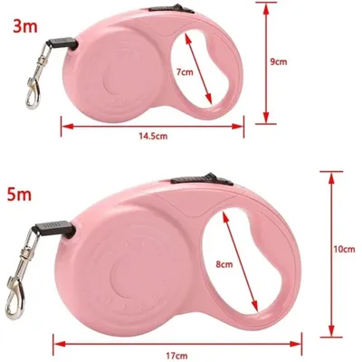 HausPets Laisse Chien Rétractable 3M/5M Verte Petit Moyen Chien Randonnée HausPets Laisse Chien Rétractable 3M/5M Verte Petit Moyen Chien Randonnée