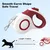 HausPets Laisse Chien Rétractable Nylon 5M Brun Antidérapante Petit Moyen HausPets Laisse Chien Rétractable Nylon 5M Brun Antidérapante Petit Moyen