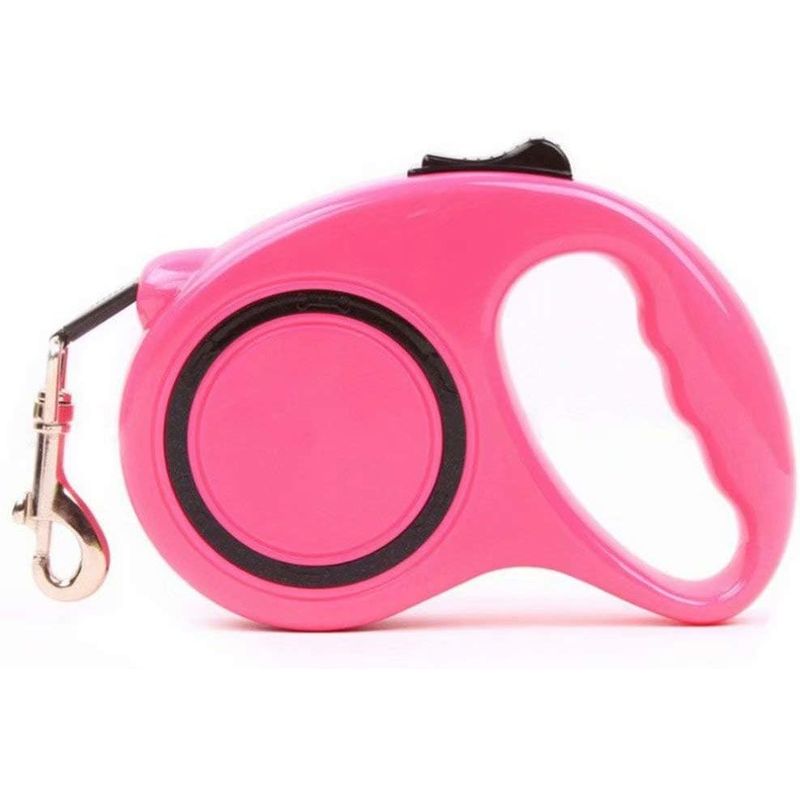 HausPets Laisse Chien Rétractable 3M/5M Polyester Portable Petit Moyen