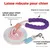 HausPets Laisse lasso 2m corde escalade rose/bleu HausPets Laisse lasso 2m corde escalade rose/bleu