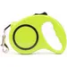HausPets Laisse Chien Rétractable 3M/5M Polyester Portable Petit Moyen