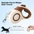 HausPets Laisse Chien Rétractable 3M Nylon Tressé Petit Moyen Chien Jaune HausPets Laisse Chien Rétractable 3M Nylon Tressé Petit Moyen Chien Jaune