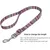 HausPets Laisse nylon mauve 120cm 2 anneaux D HausPets Laisse nylon mauve 120cm 2 anneaux D
