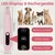 Tondeuse pattes silencieuse rechargeable LED chat chien rose Tondeuse pattes silencieuse rechargeable LED chat chien rose