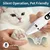 Kit toilettage 4 en 1 tondeuse chien chat silencieuse sans fil LCD Kit toilettage 4 en 1 tondeuse chien chat silencieuse sans fil LCD