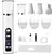 Kit toilettage 4 en 1 tondeuse chien chat silencieuse sans fil LCD Kit toilettage 4 en 1 tondeuse chien chat silencieuse sans fil LCD