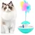 HausPets Jouet boule de piste chat avec plume et cloche HausPets Jouet boule de piste chat avec plume et cloche