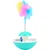 HausPets Jouet boule de piste chat avec plume et cloche HausPets Jouet boule de piste chat avec plume et cloche