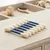 Lot de 6 cotons-tiges pour chatons, jouet de dentition, bleu Lot de 6 cotons-tiges pour chatons, jouet de dentition, bleu