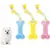 Lot 3 jouets chiots résistance morsure mastication taille moyenne et grande Lot 3 jouets chiots résistance morsure mastication taille moyenne et grande