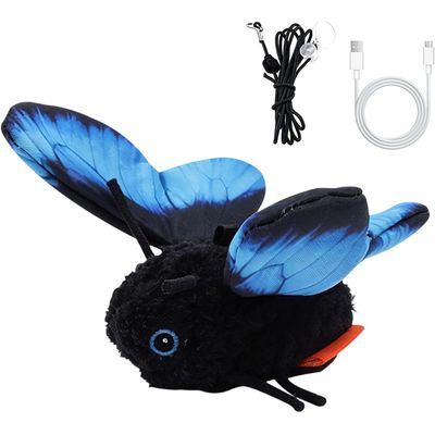 Jouet papillon automatique chat exercice interactif anti ennui