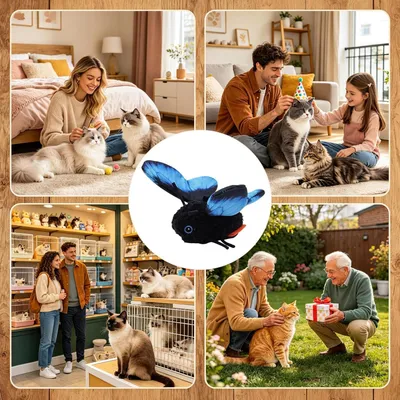 Jouet papillon automatique chat exercice interactif anti ennui Jouet papillon automatique chat exercice interactif anti ennui