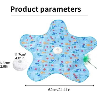HausPets Jouet interactif pour chats Jouet éducatif en forme d'étoile HausPets Jouet interactif pour chats Jouet éducatif en forme d'étoile