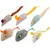 6 pièces souris peluche chat longue queue herbe chat instinct chasse