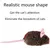 Souris mobile interactive chat couinement auto peluche mouvement