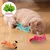Lot 3 jouets herbe chat peluche douce nettoyage dents interactif