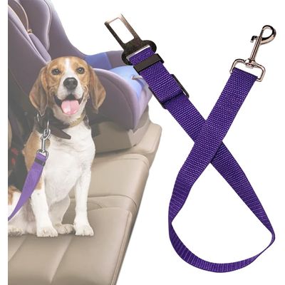 HausPets Cinturón seguridad perros coche, fácil controlar, mosquetón