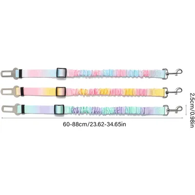 3er-Set strapazierfähige Nylon-Autoleinen für Hunde mit Sicherheitsgurt 3er-Set strapazierfähige Nylon-Autoleinen für Hunde mit Sicherheitsgurt