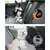 HausPets Juego 3 correas nailon perros coche, cinturón seguridad mascotas HausPets Juego 3 correas nailon perros coche, cinturón seguridad mascotas