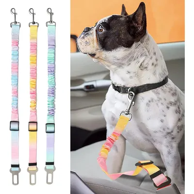 3er-Set strapazierfähige Nylon-Autoleinen für Hunde mit Sicherheitsgurt 3er-Set strapazierfähige Nylon-Autoleinen für Hunde mit Sicherheitsgurt